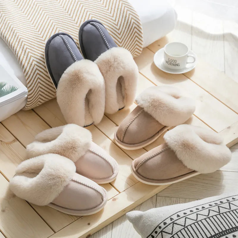 MODERN PLUSH SLIPPERS