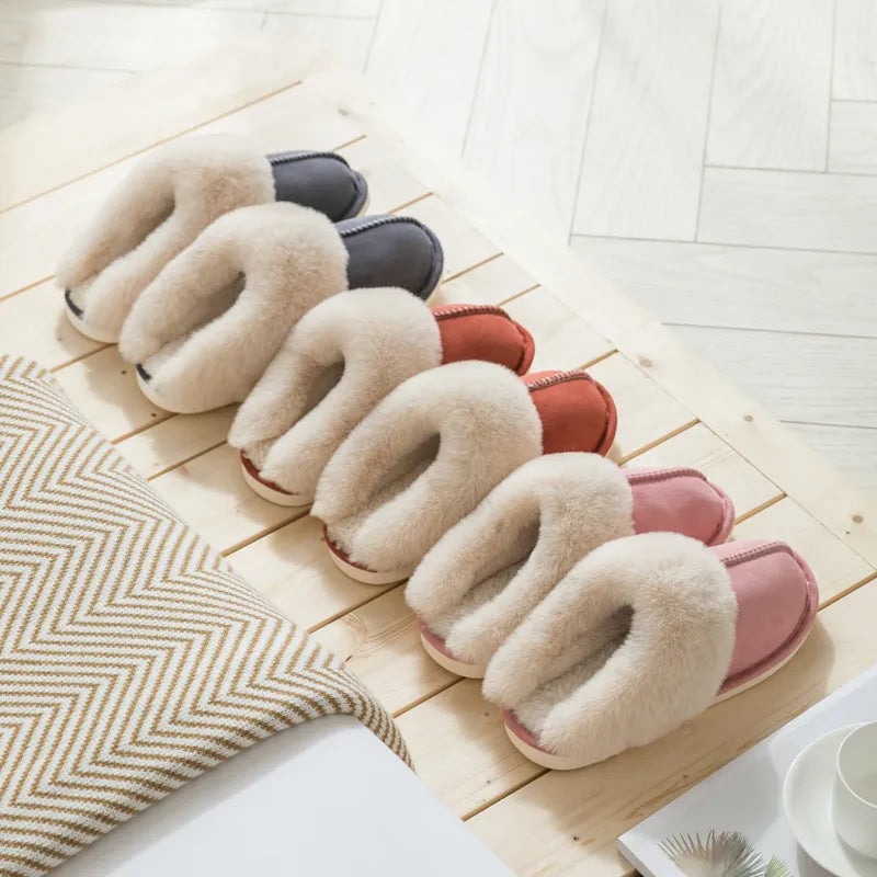 MODERN PLUSH SLIPPERS