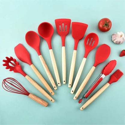 SILICONE UTENSILS SET