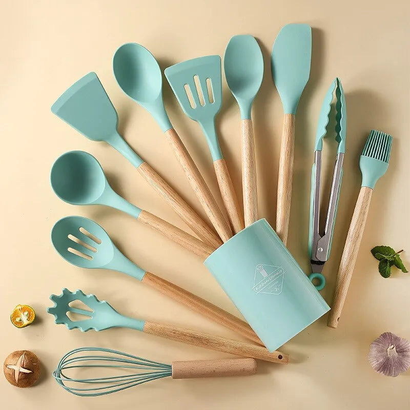 SILICONE UTENSILS SET