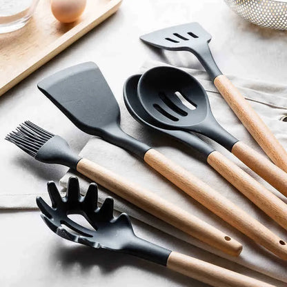 SILICONE UTENSILS SET