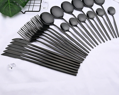 Black Flatware