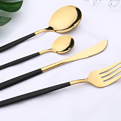 Black Gold Flatware