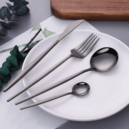 Black Flatware