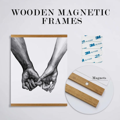 PINE MAGNETIC FRAME