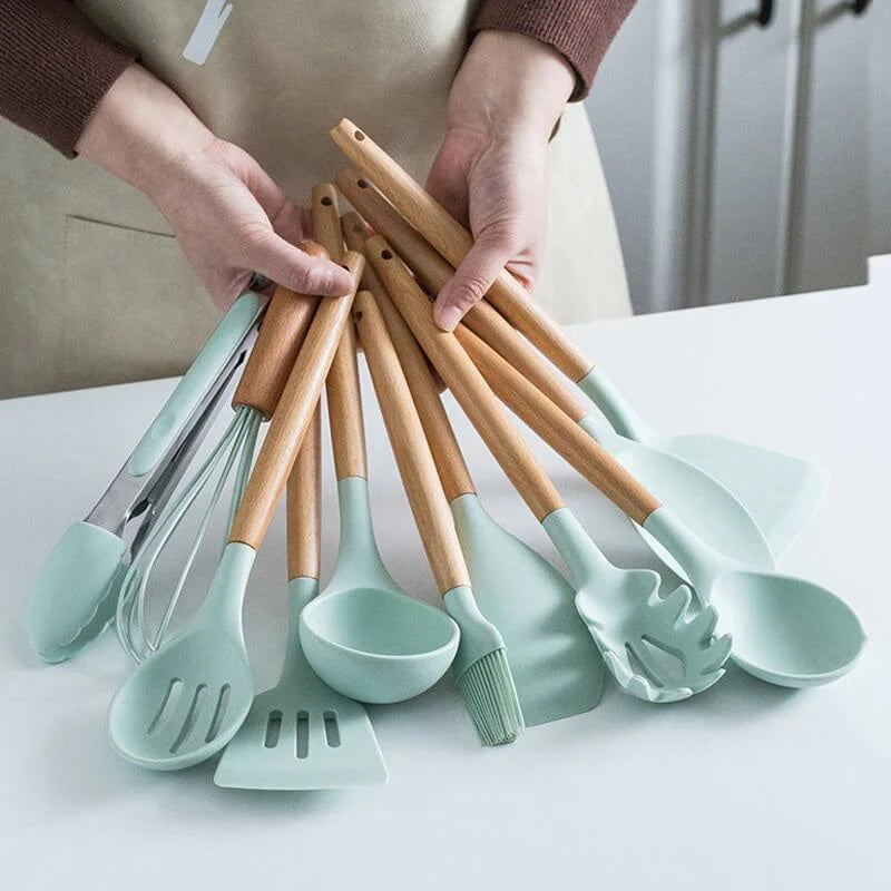 SILICONE UTENSILS SET